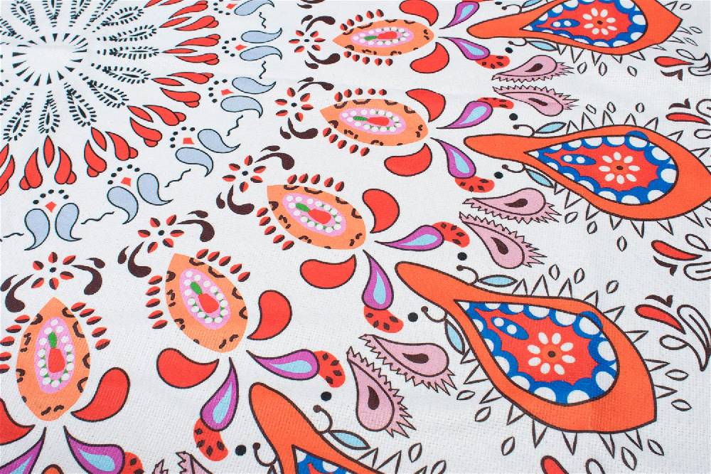 Stylebreaker Rechteckiges Strandtuch mit Paisley Ornament Muster Online