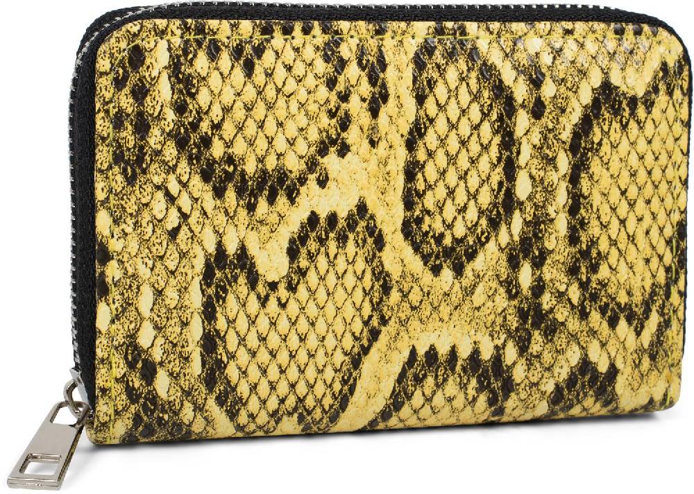 Stylebreaker Mini Geldbörse mit Schlangen Muster