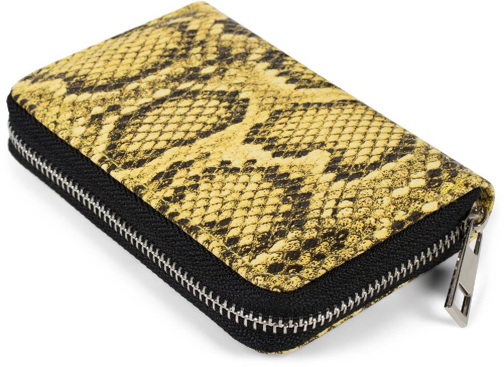 Stylebreaker Mini Geldbörse mit Schlangen Muster Hotsell