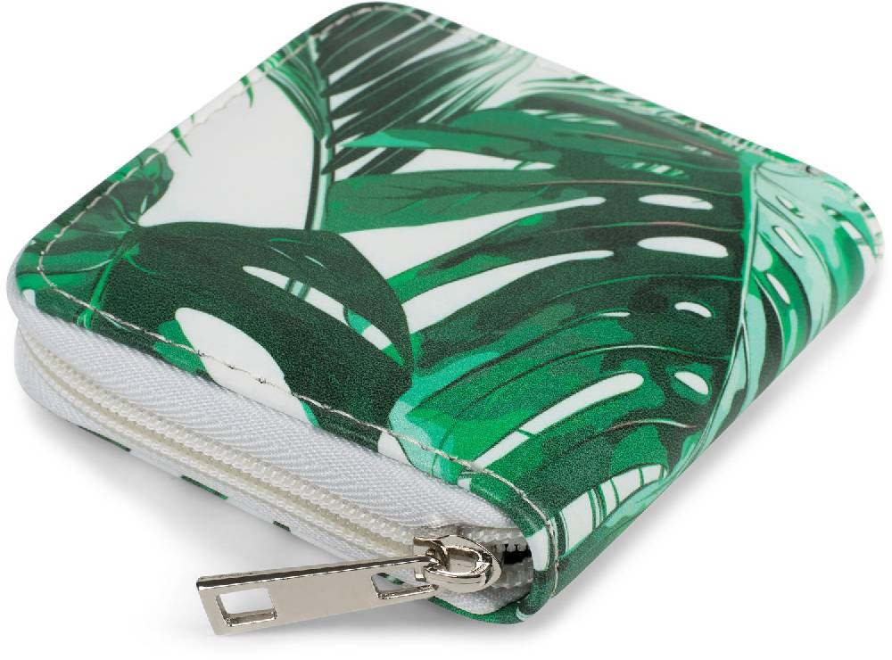 Stylebreaker Mini Geldbörse mit Palmen Print Black Friday