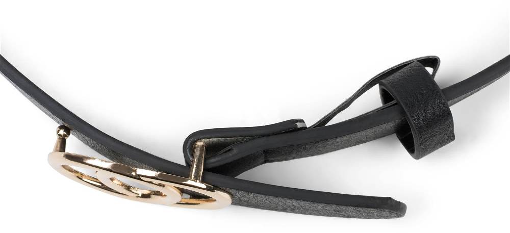 Stylebreaker Gürtel mit Schlangen Muster und Ringschnalle Osterangebot
