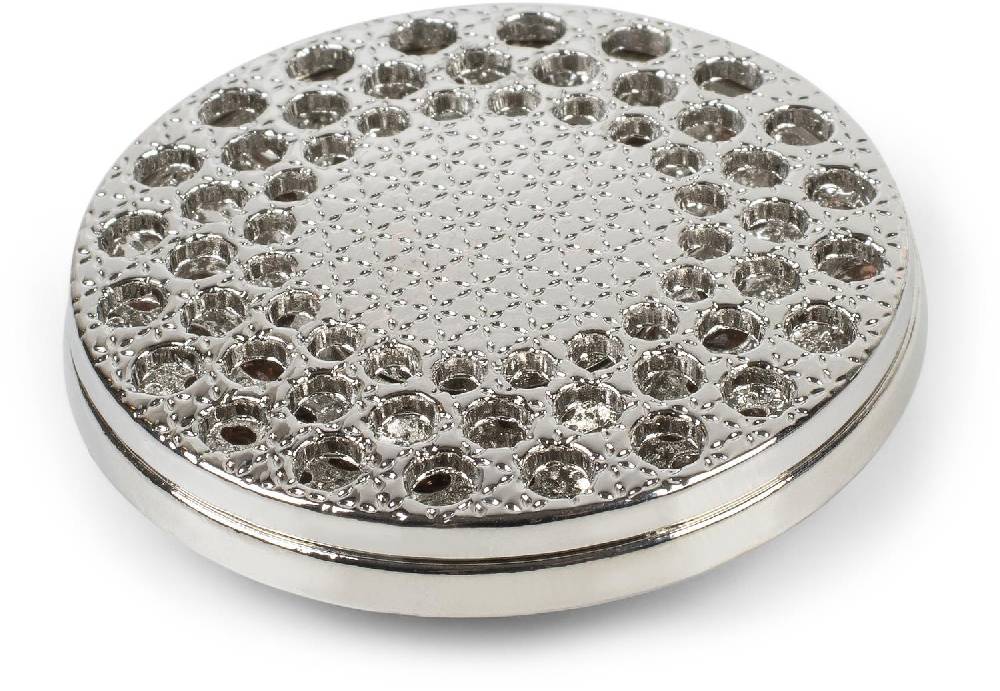Stylebreaker Runde Magnet Brosche mit Strass Lagerräumung