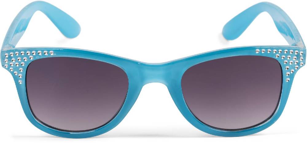 Stylebreaker Mädchen Nerd Sonnenbrille mit Strass Blitzangebot