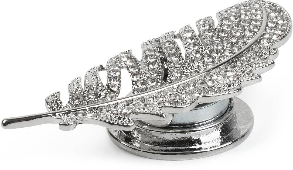 Stylebreaker Magnet Brosche Feder mit Strass Bis zu 60% Rabatt