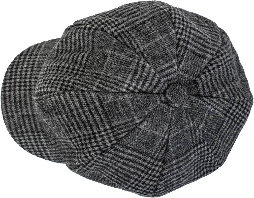 Stylebreaker Bakerboy Mütze mit Glencheck Karo Muster Discount Store für neue Produkte