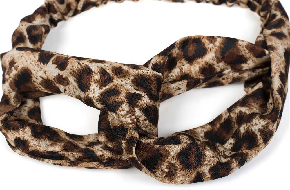 Stylebreaker Haarband mit Leo Print Nur noch ein Tag übrig