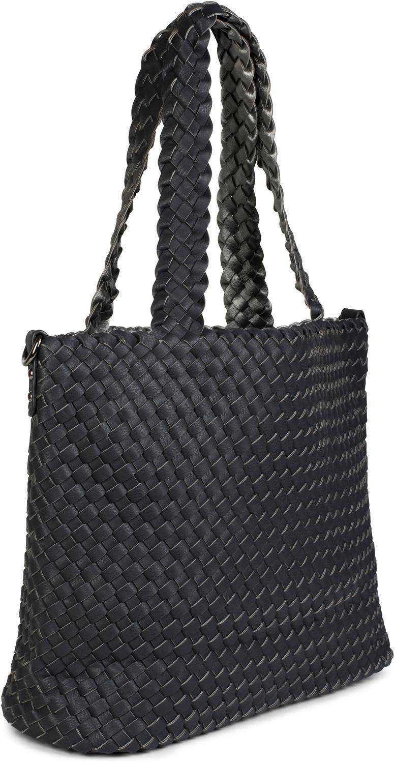 Stylebreaker Große XXL Wendetasche geflochten 50% Rabatt mit kostenlosem Versand