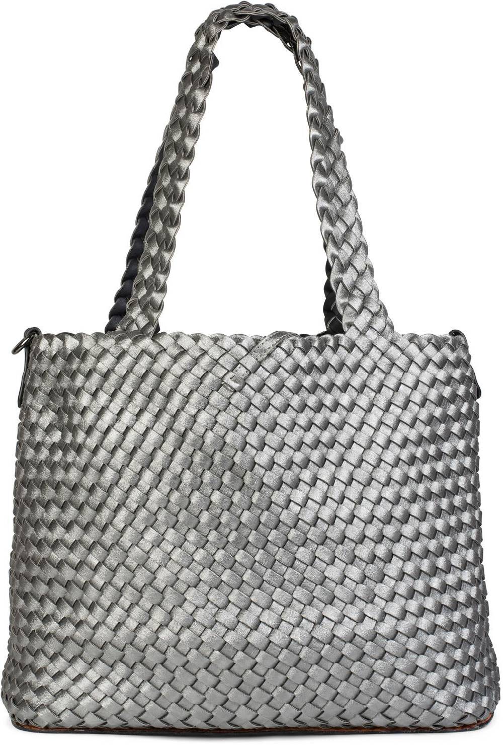 Stylebreaker Große XXL Wendetasche geflochten 50% Rabatt mit kostenlosem Versand