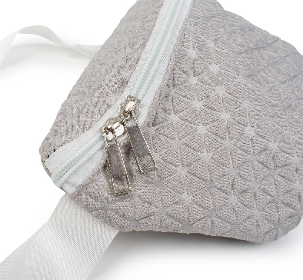 Stylebreaker Bauchtasche geometrische Prägung, Gürteltasche Begrenzt auf 3 Tage
