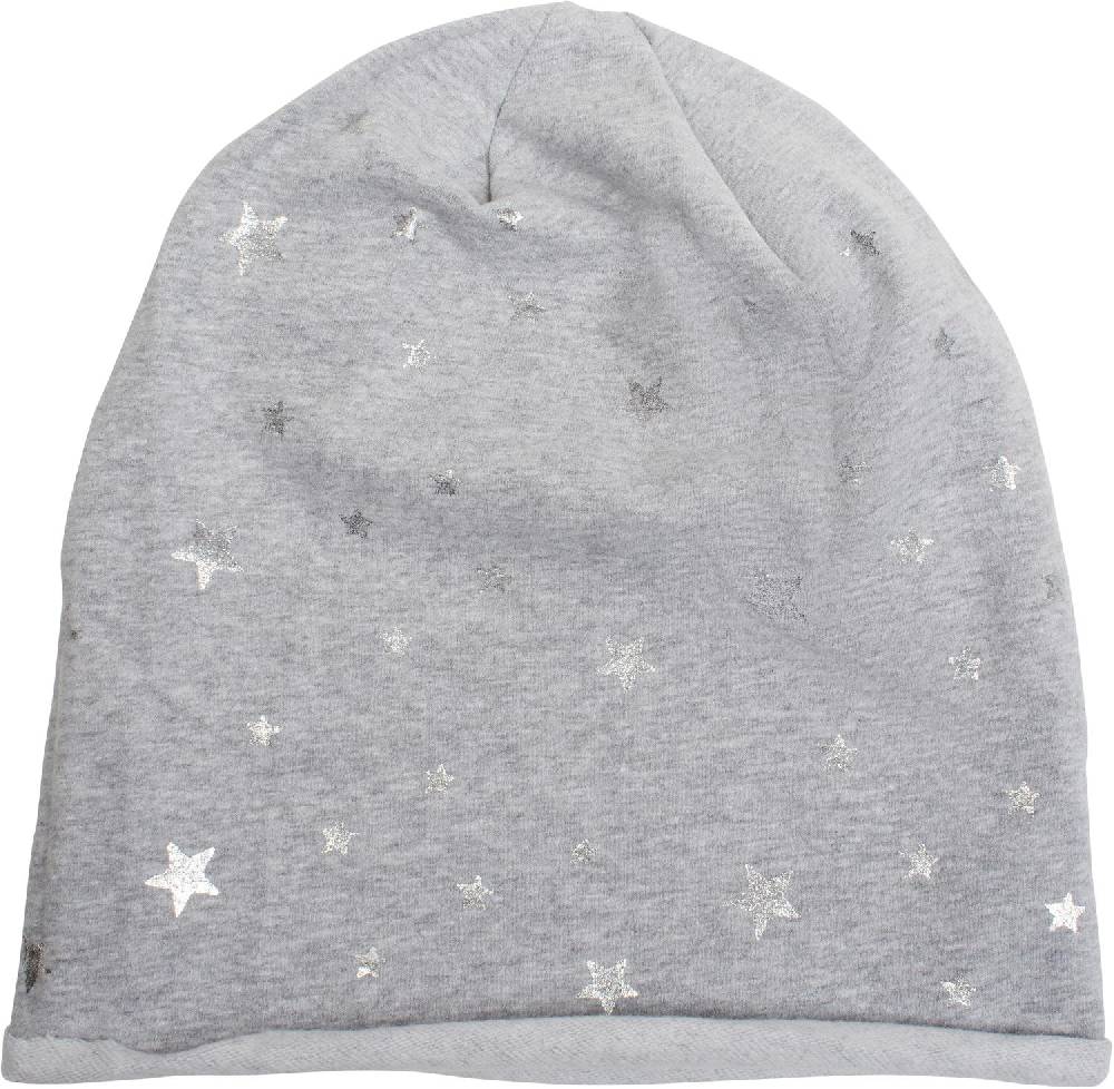Stylebreaker Beanie Mütze mit Metallic Sterne Hotsell