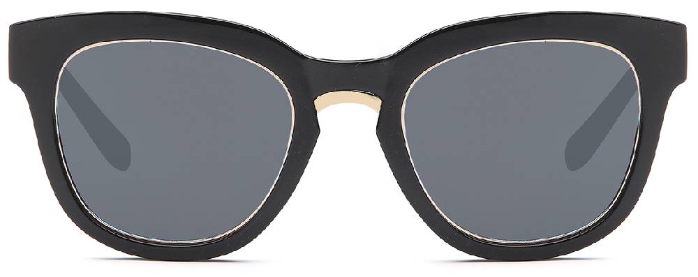Stylebreaker Nerd Sonnenbrille mit Kunststoff Metall Rahmen Blitzverkäufe