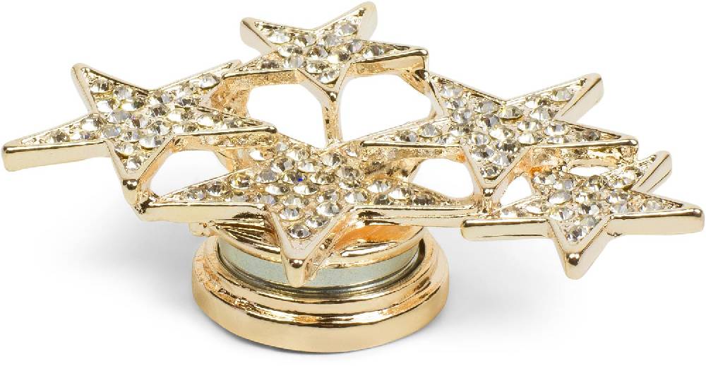 Stylebreaker Magnet Brosche mit Sternen und Strass Rabatt