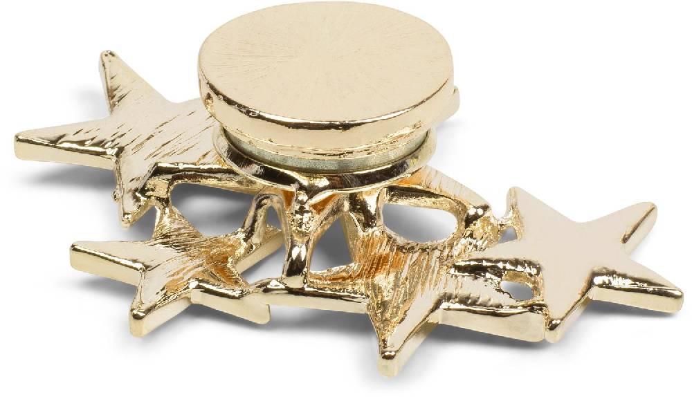 Stylebreaker Magnet Brosche mit Sternen und Strass Rabatt