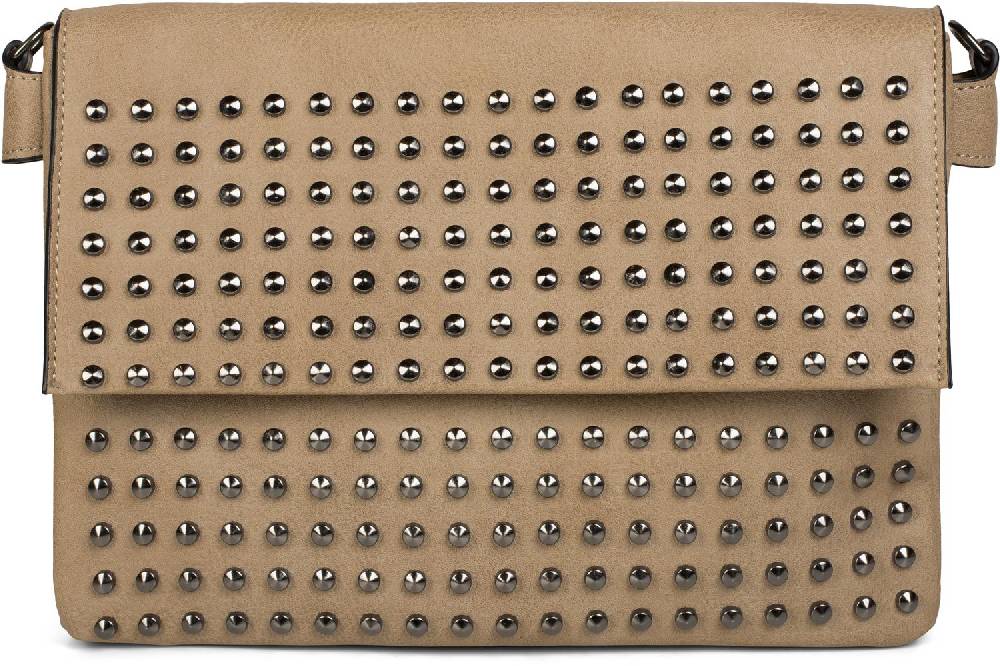 Stylebreaker Clutch mit Spitz Nieten