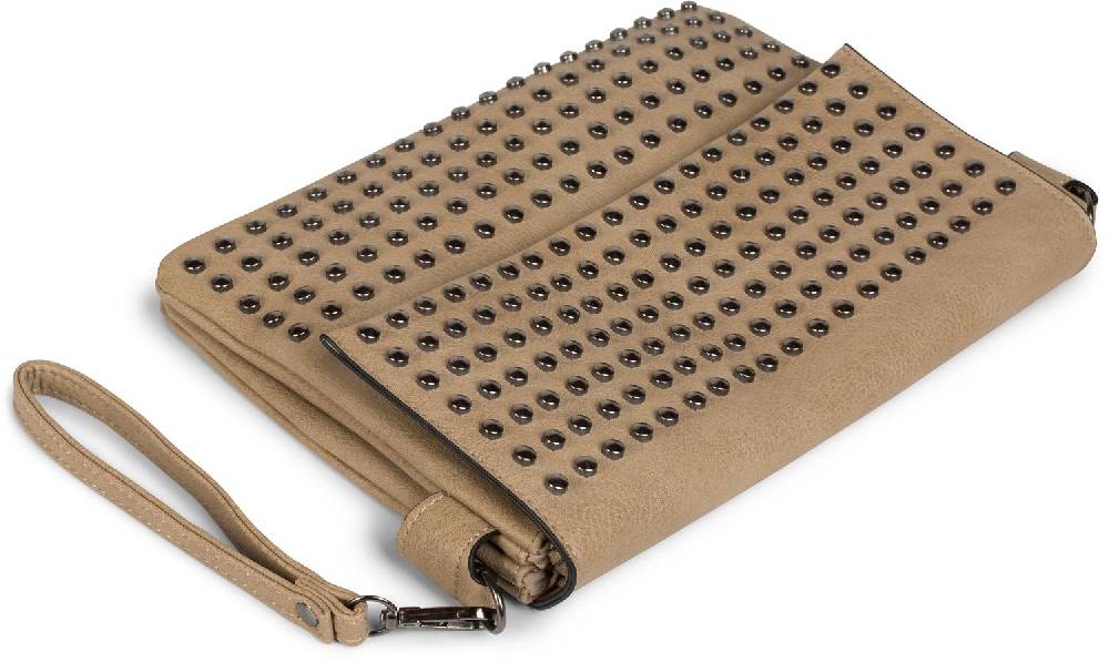 Stylebreaker Clutch mit Spitz Nieten Versandkostenfrei