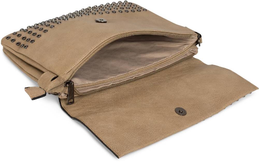 Stylebreaker Clutch mit Spitz Nieten Versandkostenfrei