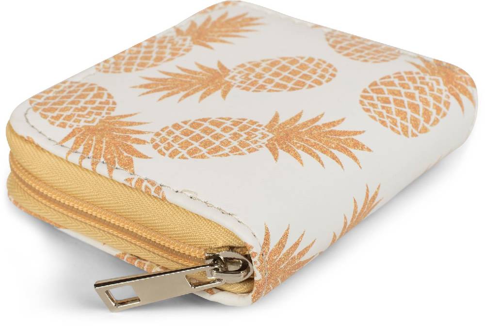 Stylebreaker Mini Geldbörse mit Ananas Muster Begrenztes Angebot