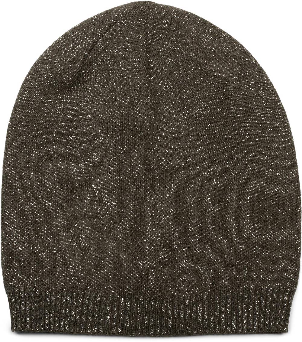 Stylebreaker Feinstrick Beanie Mütze mit Glitzerfaden Cyber Monday