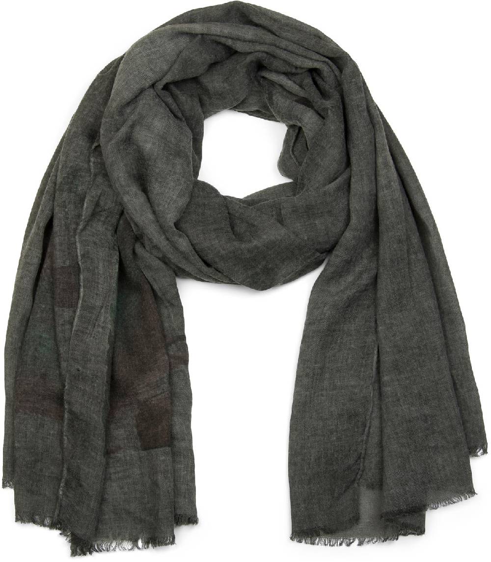 Stylebreaker Schal mit Boho Federprint Super Sparpreis