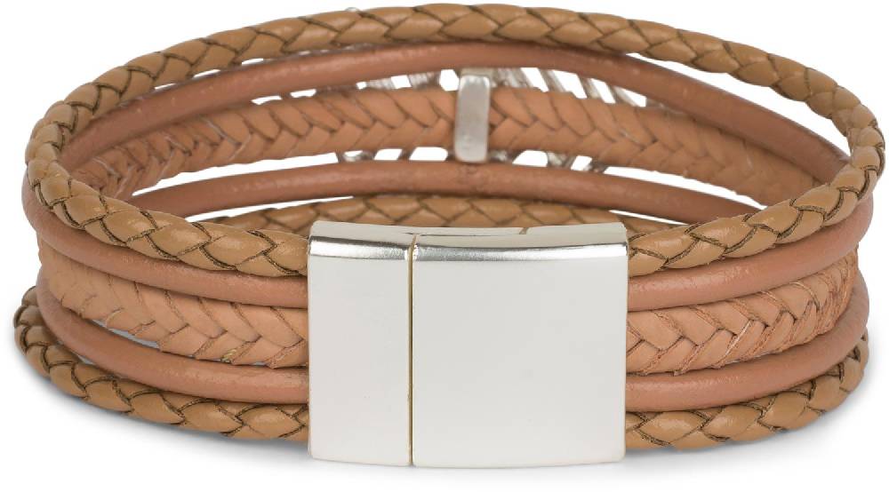 Stylebreaker Flecht Armband mit Feder Schmuck Element Nur für heute