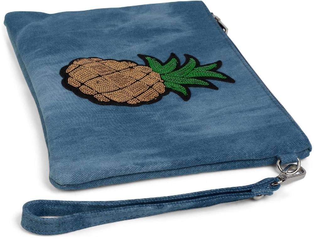 Stylebreaker Jeans Clutch mit Pailletten Ananas Bis zu 55% Rabatt
