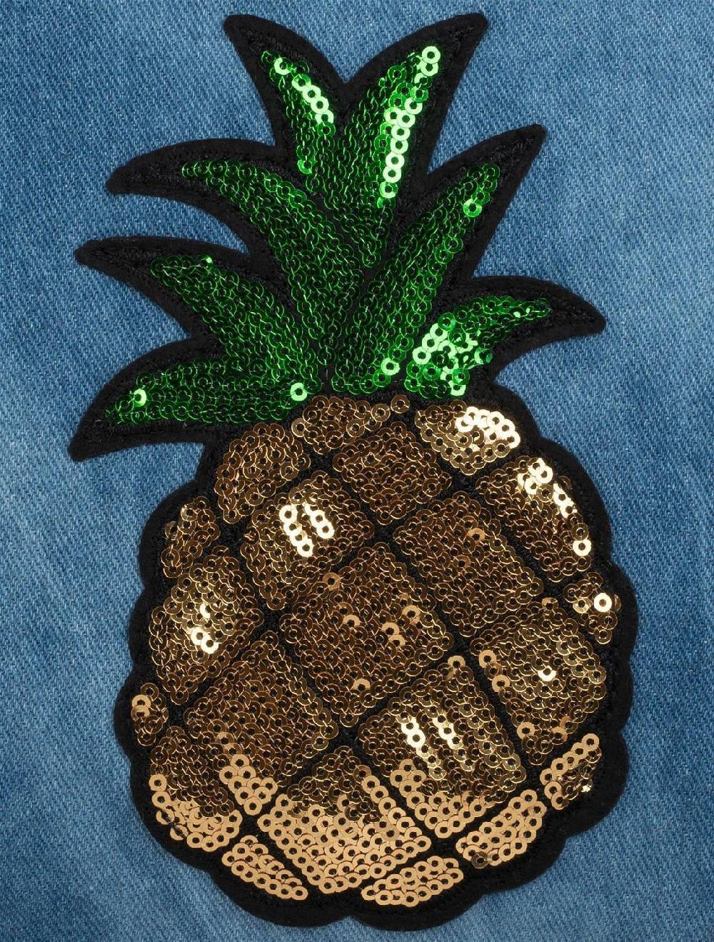 Stylebreaker Jeans Clutch mit Pailletten Ananas Bis zu 55% Rabatt