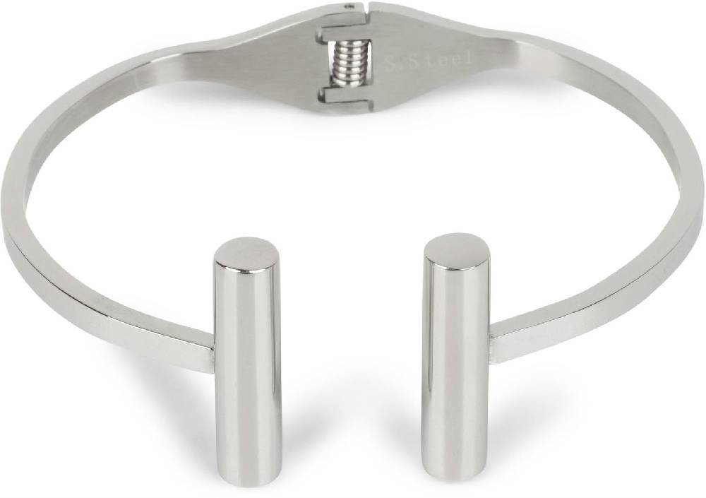 Stylebreaker Edelstahl Armreif mit Stab Schmuck Begrenzt auf 3 Tage