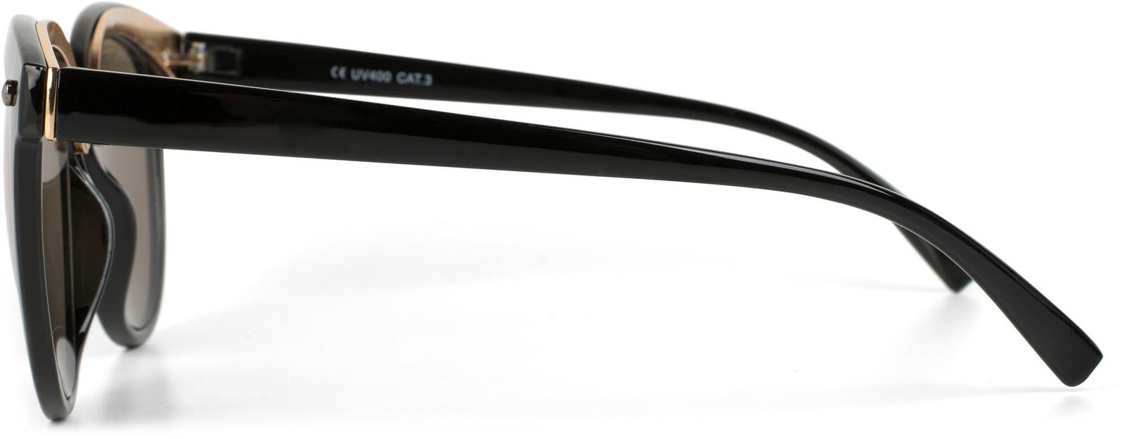 Stylebreaker Cat Eye Sonnenbrille Material-Mix-Rahmen Outlet