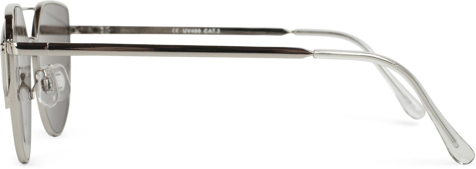 Stylebreaker Cat Eye Sonnenbrille mit Federscharnier und doppeltem Rahmen Auslauf
