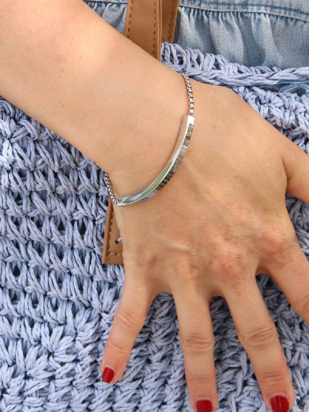 Stylebreaker Edelstahl Slider Armband Fabrikverkauf