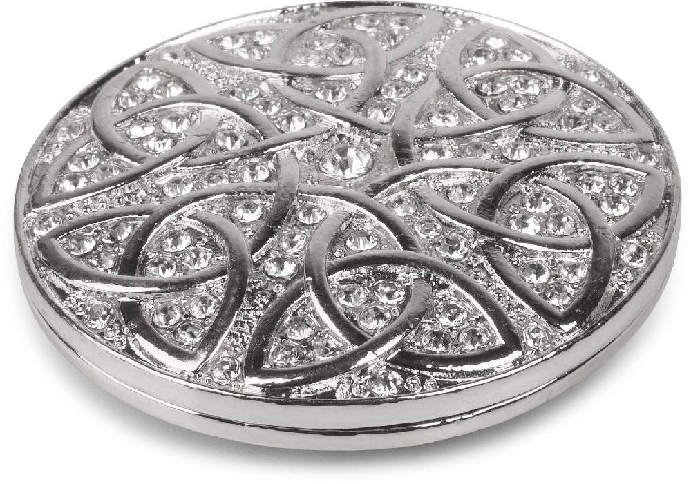 Stylebreaker Magnet Brosche mit Ornament und Strass Meist gekauft
