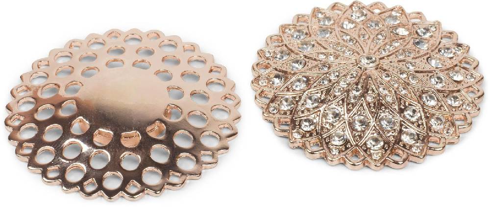 Stylebreaker Magnet Brosche mit Strass Sonderangebot