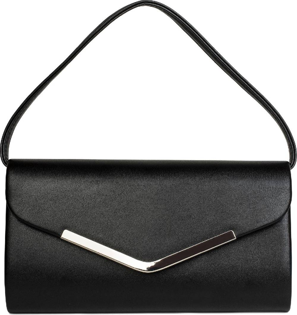 Stylebreaker Clutch im Envelope Design mit Metall Zierleiste Rabatt