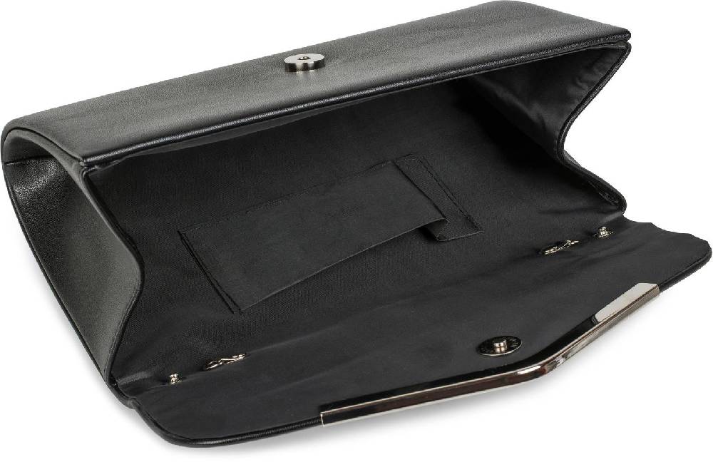 Stylebreaker Clutch im Envelope Design mit Metall Zierleiste Rabatt