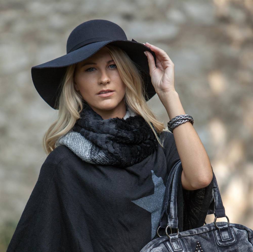 Stylebreaker Material Mix Strickloop Heißer Verkauf