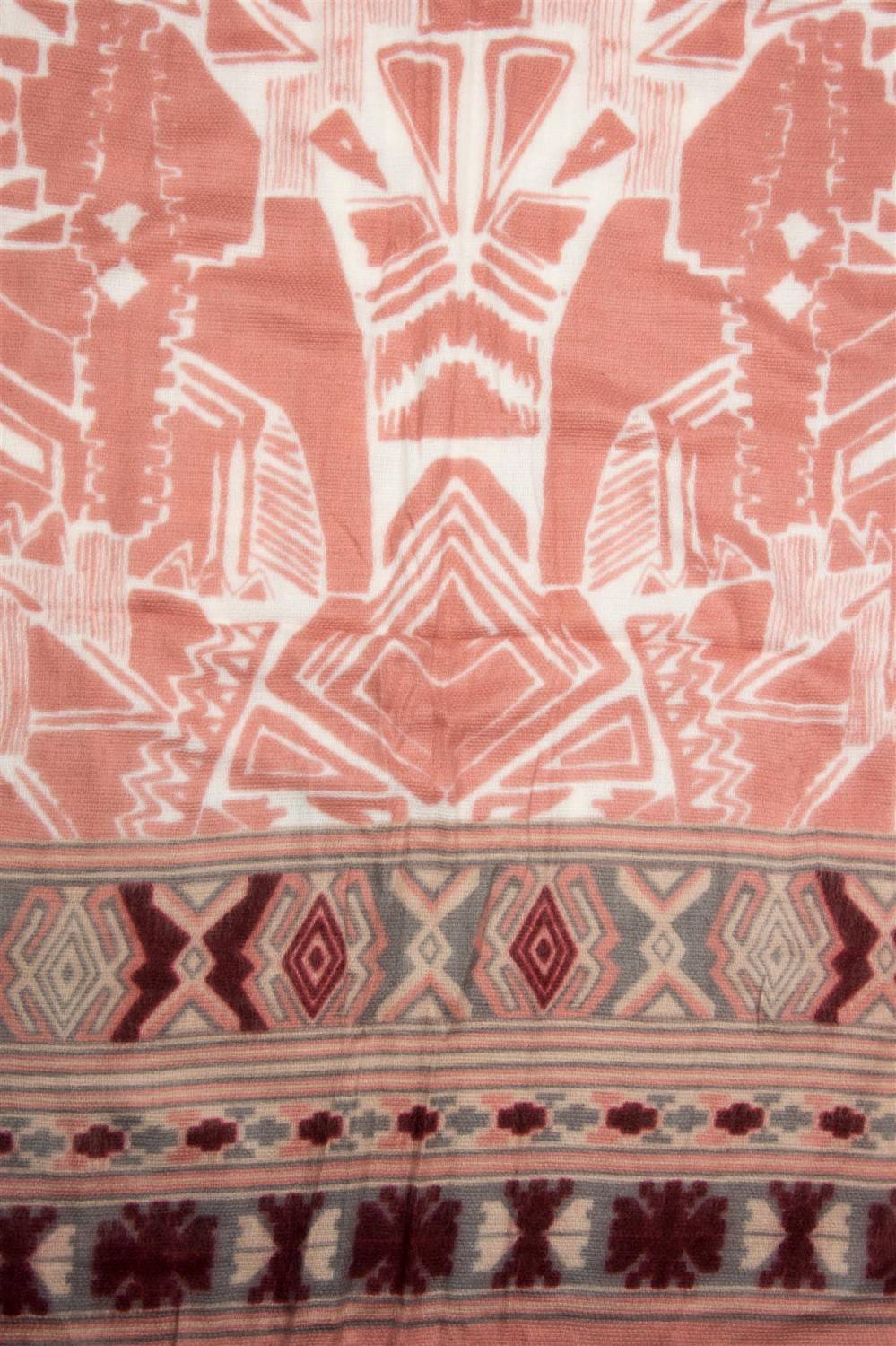 Stylebreaker Breiter Schal mit Azteken Ethno Muster Top Angebot