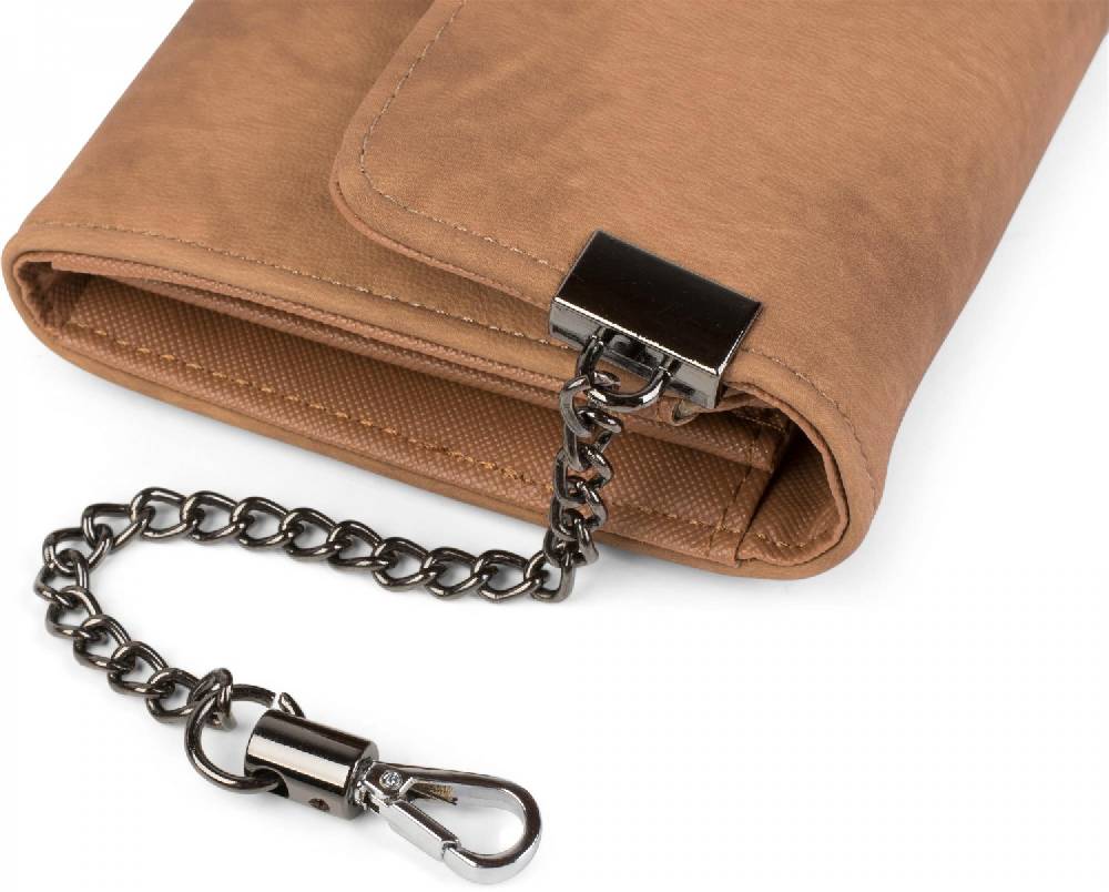 Stylebreaker Geldbörse mit Ring und Kette Neueste Mode