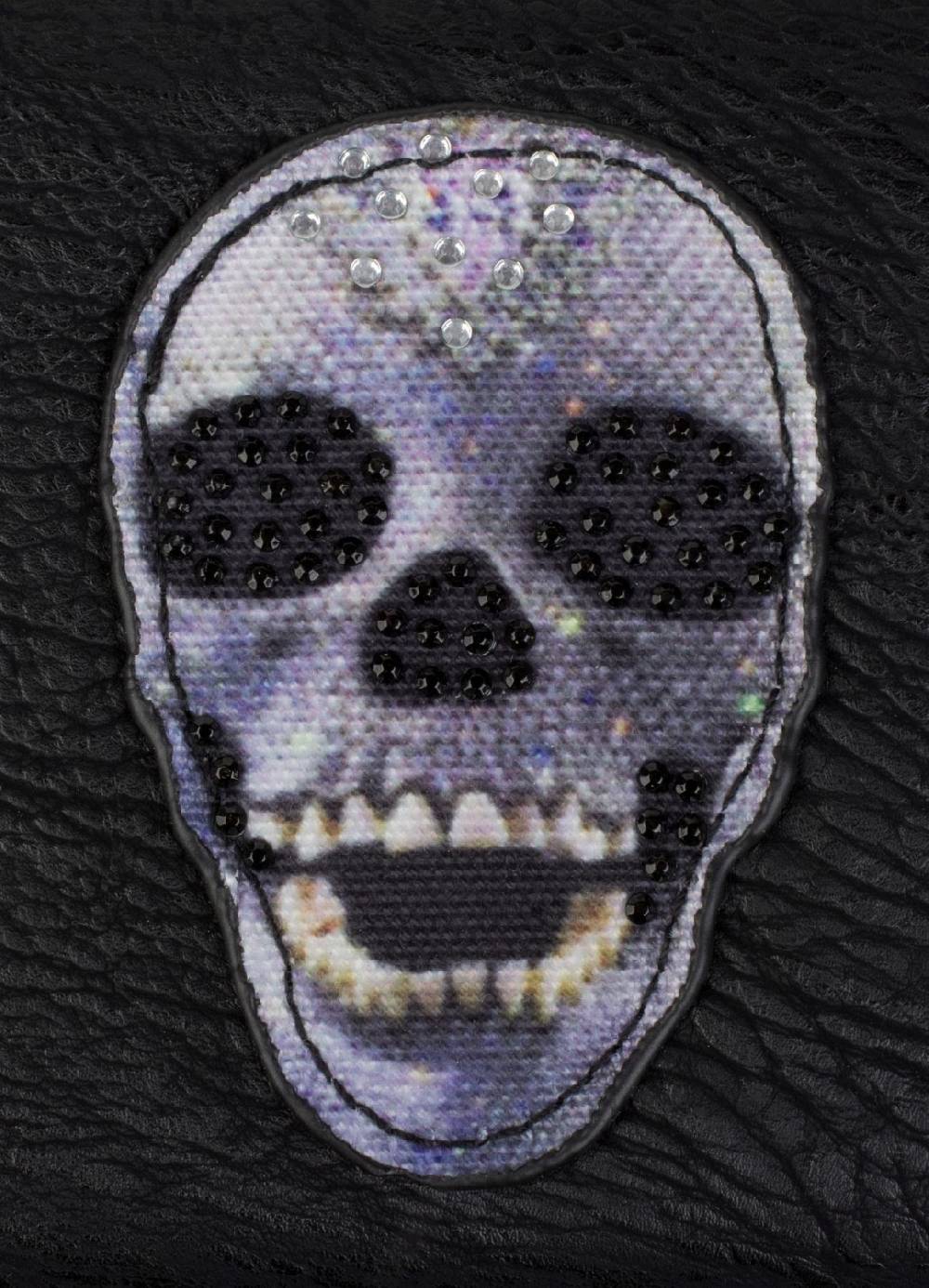 Stylebreaker Geldbörse mit Strass Totenkopf Kauf eins, bekomm eins gratis