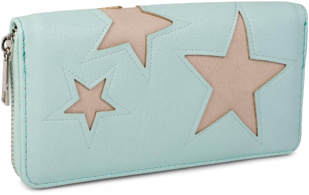 Stylebreaker Geldbörse mit Stern Cutout Muster