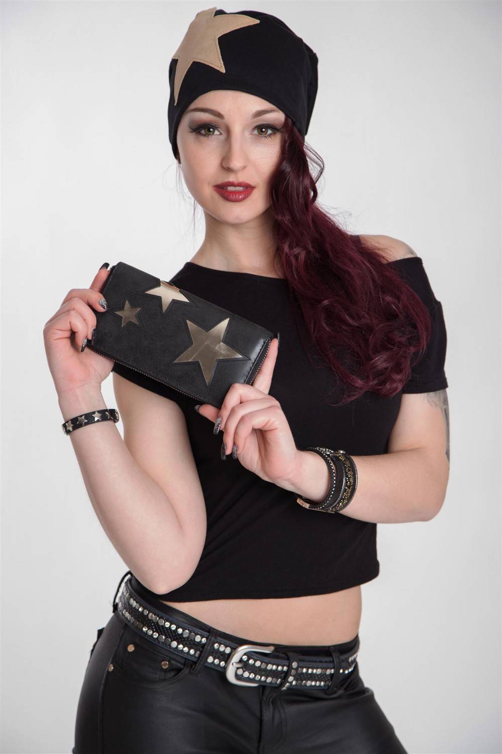 Stylebreaker Geldbörse mit Stern Cutout Muster VIP-Rabatte
