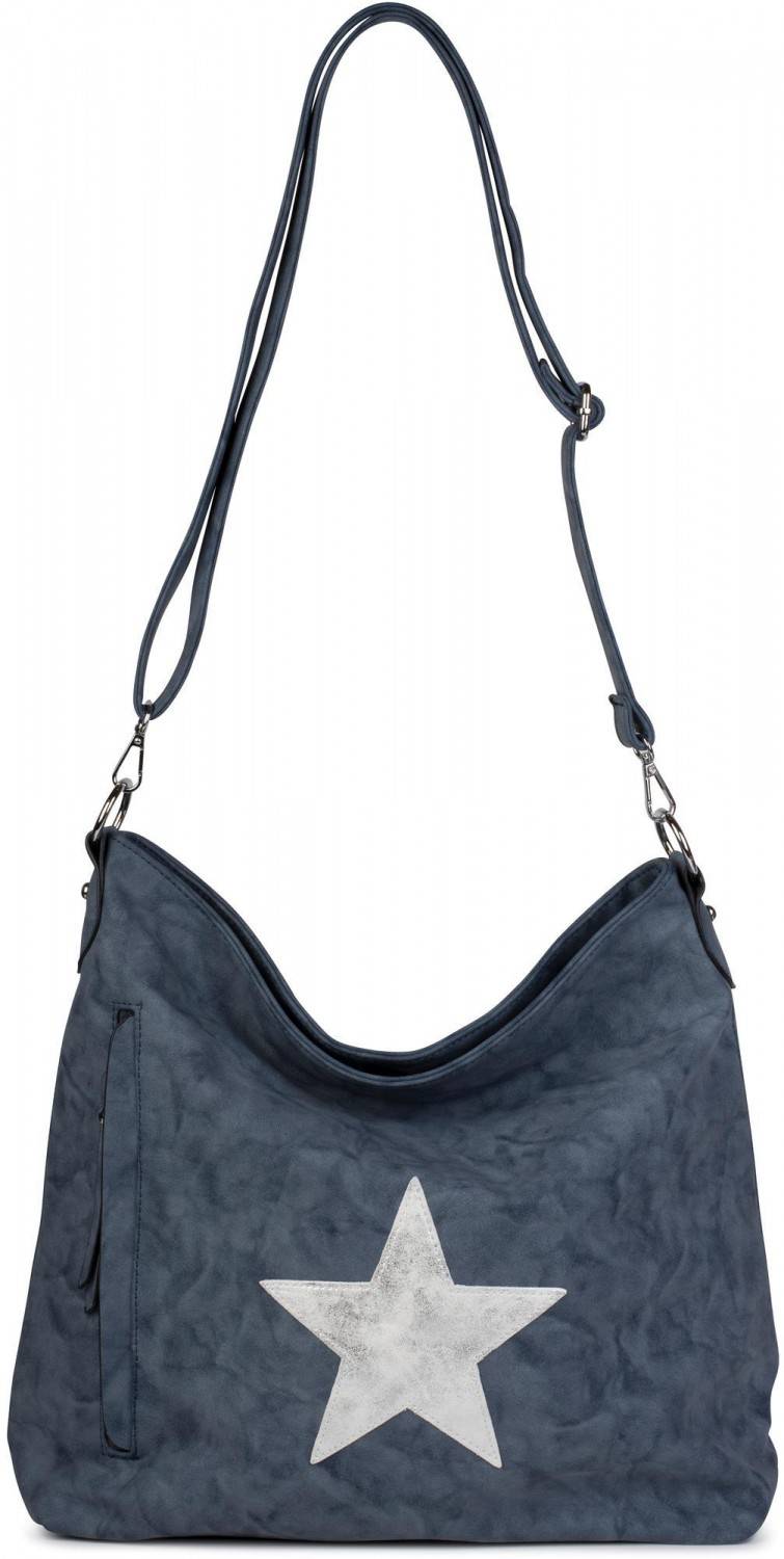 Stylebreaker Shopper mit Stern im Vintage Look Bis zu 50% Rabatt
