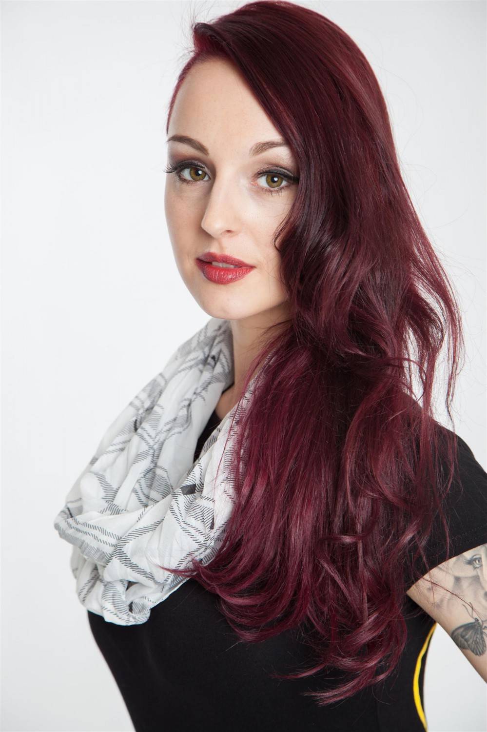 Stylebreaker Seidiger Loop mit Karomuster Super Rabatt