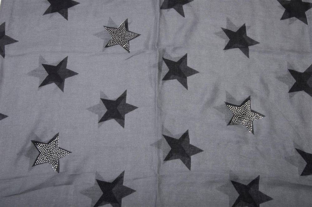 Stylebreaker Loop mit Sternen und Strass Applikation Kostenloser Versand international