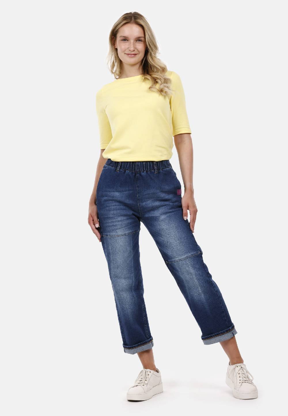 Suri Frey Jeans mit elastischem Bund SFY Freyday Sonderangebote